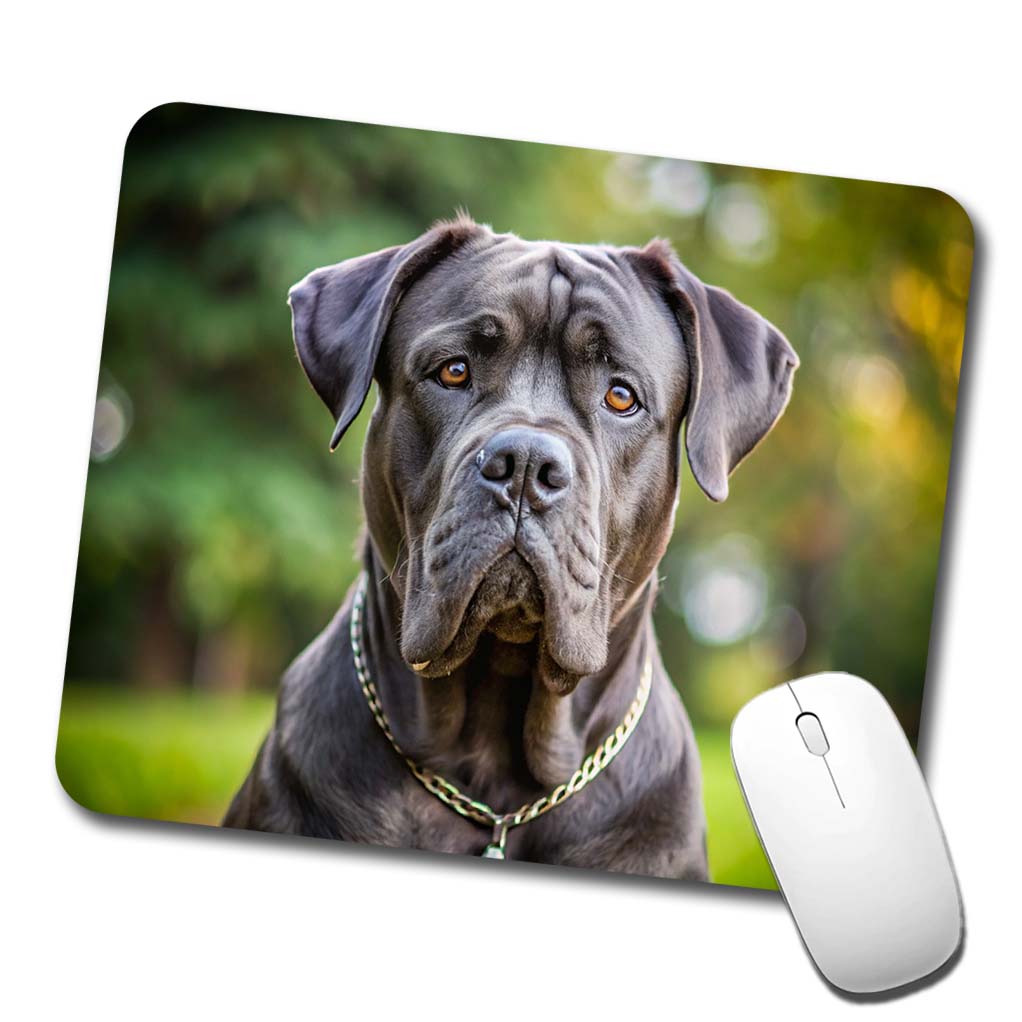 Cane Corso Dog Photo Low Profile Mouse Pad Mat