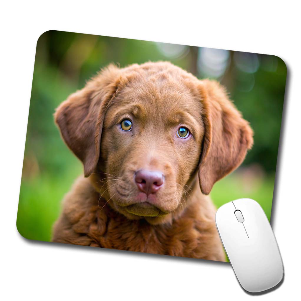 Chesapeake Bay Retriever Dog Puppy Photo Low Profile Mouse Pad Mat