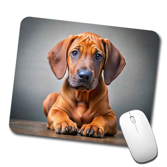 Rhodesian Ridgeback Dog Puppy Photo Low Profile Mouse Pad Mat