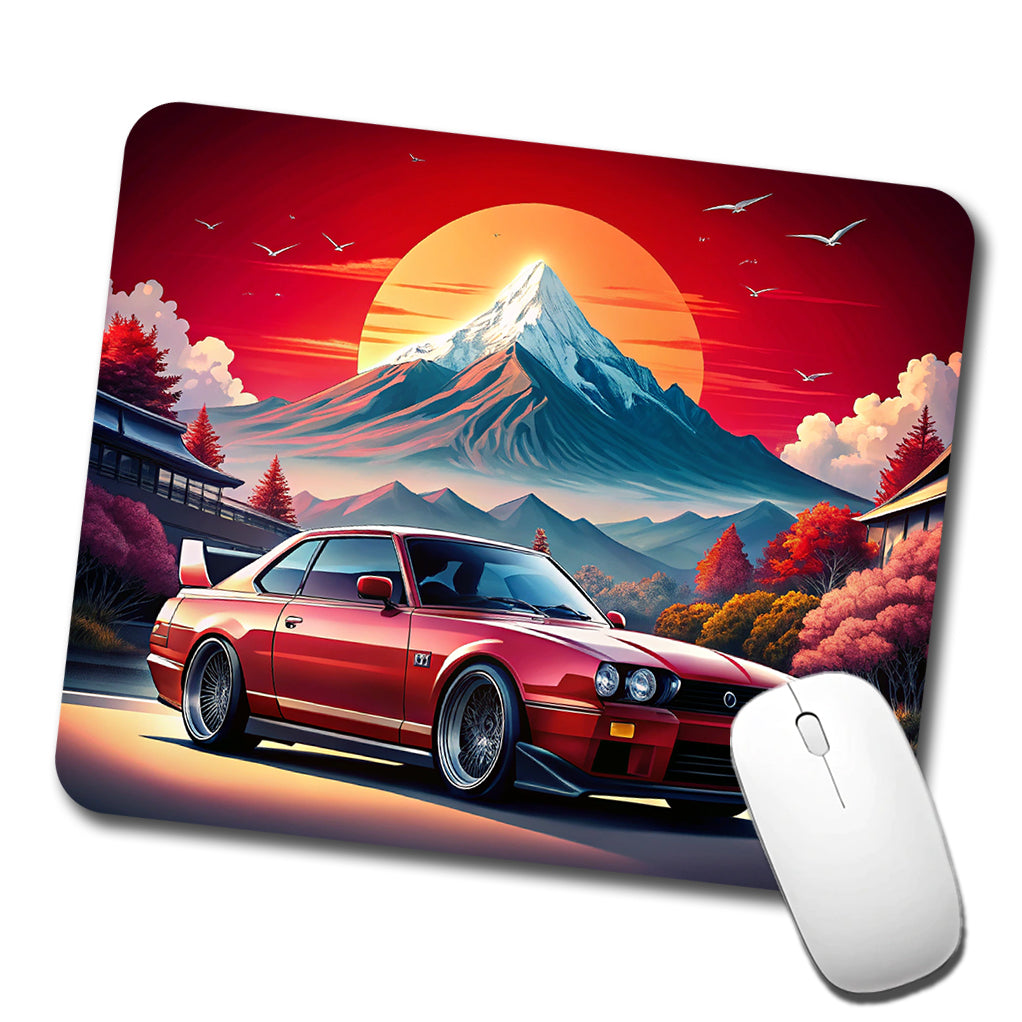 Japanese JDM Car Art Low Profile Mouse Pad Mat