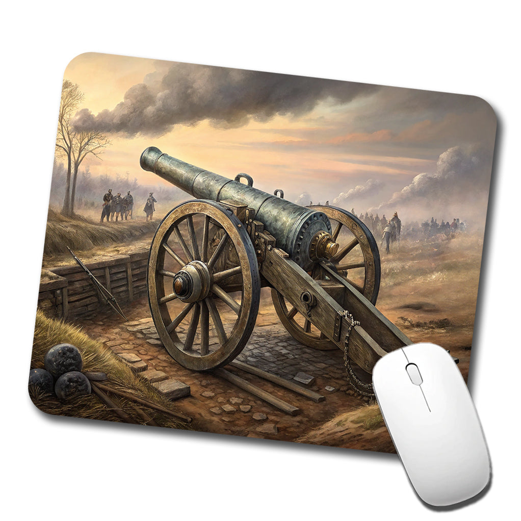 US Civil War Military Canon Low Profile Mouse Pad Mat