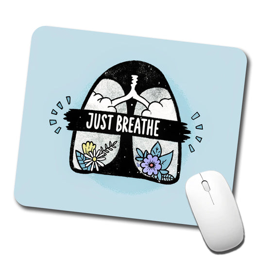 Just Breathe Low Profile Mouse Pad Mat