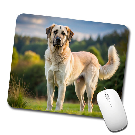 Anatolian Shepherd Dog Photo Low Profile Mouse Pad Mat