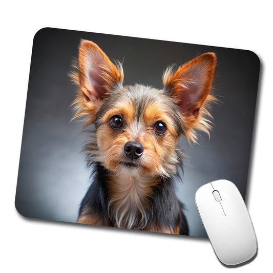 Chorkie Dog Photo Low Profile Mouse Pad Mat