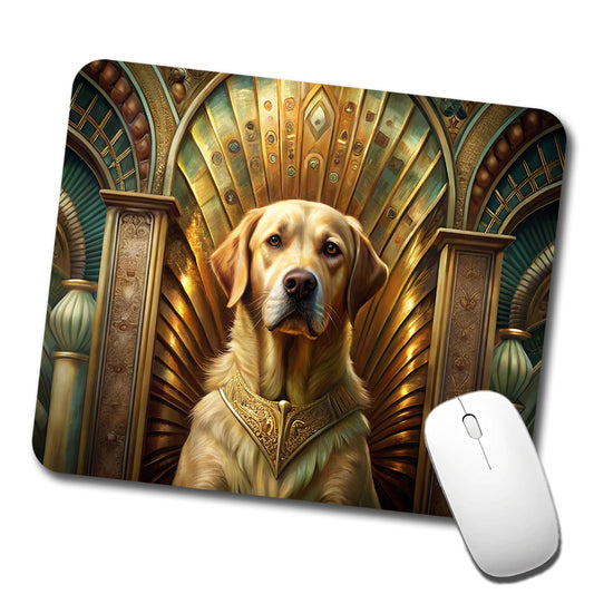 Goldador Dog Art Nouveau Low Profile Mouse Pad Mat
