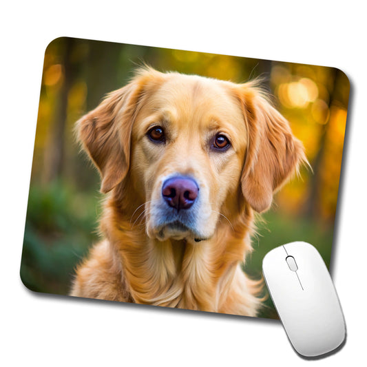 Goldador Dog Photo Low Profile Mouse Pad Mat