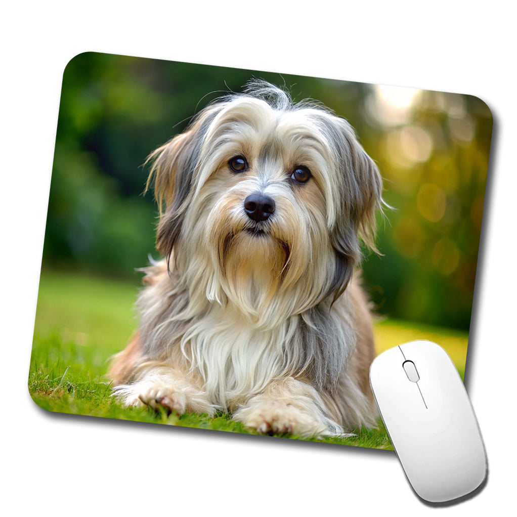 Lowchen Little Lion Dog Photo Low Profile Mouse Pad Mat