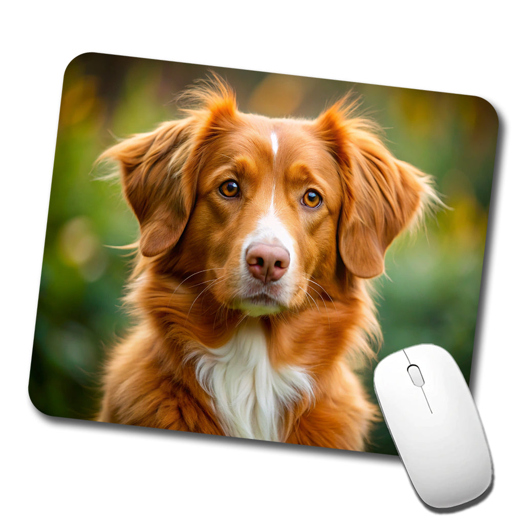 Nova Scotia Duck Tolling Retriever Dog Photo Low Profile Mouse Pad Mat