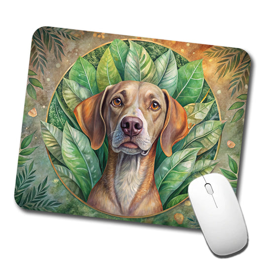 Pointer Dog Art Nouveau Low Profile Mouse Pad Mat