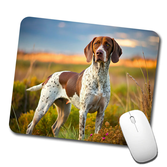Pointer Dog Photo Low Profile Mouse Pad Mat