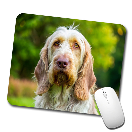 Spinone Italiano Dog Photo Low Profile Mouse Pad Mat