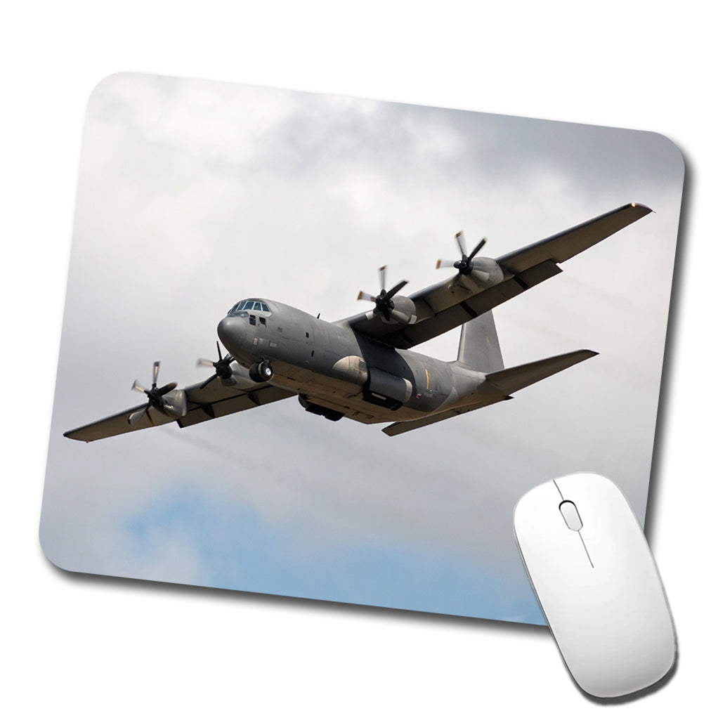 C-130 Hercules Military Transport Plane Low Profile Mouse Pad Mat