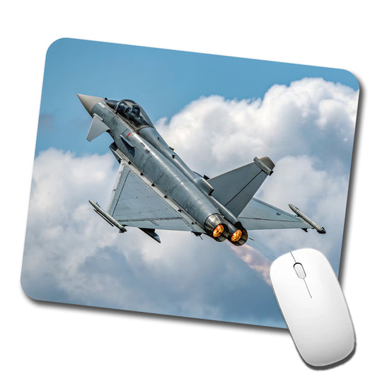 Eurofighter Typhoon Fighter Jet Plane Low Profile Mouse Pad Mat