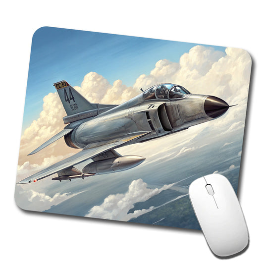 F-4 Phantom II Fighter Bomber Jet Plane Low Profile Mouse Pad Mat