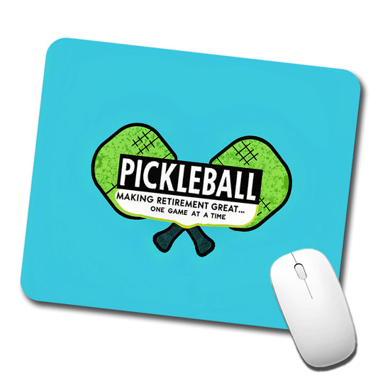 Pickleball Making Retirement Great One Game At A Time Low Profile Mouse Pad Mat