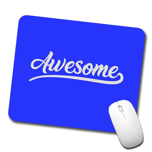 Awesome Blue Low Profile Mouse Pad Mat