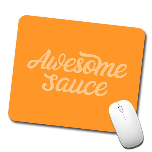 Awesome Sauce Orange Low Profile Mouse Pad Mat