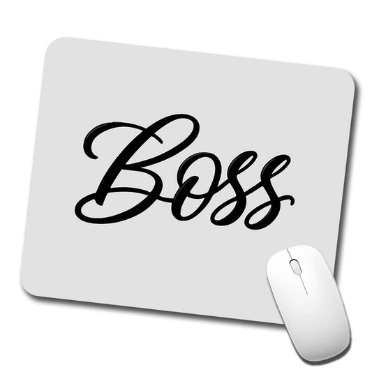 Boss Script Low Profile Mouse Pad Mat