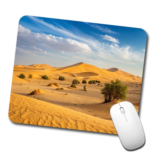 Desert Safari No People Low Profile Mouse Pad Mat