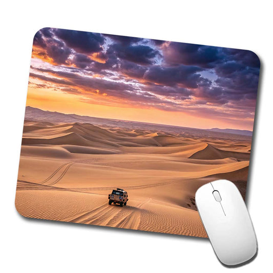 Desert Safari Sand Dunes Low Profile Mouse Pad Mat