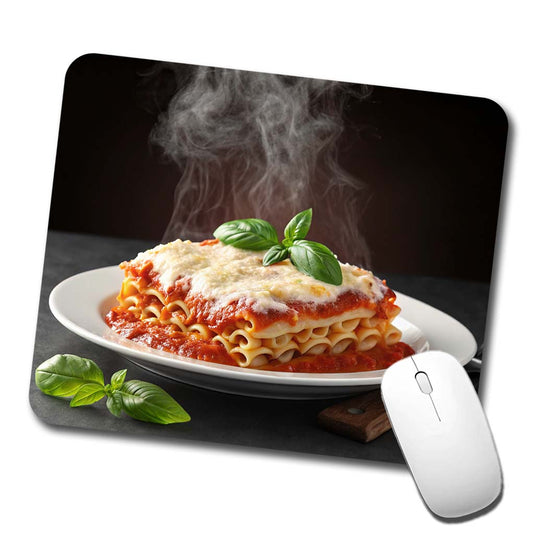 Lasagna Italian Pasta Low Profile Mouse Pad Mat