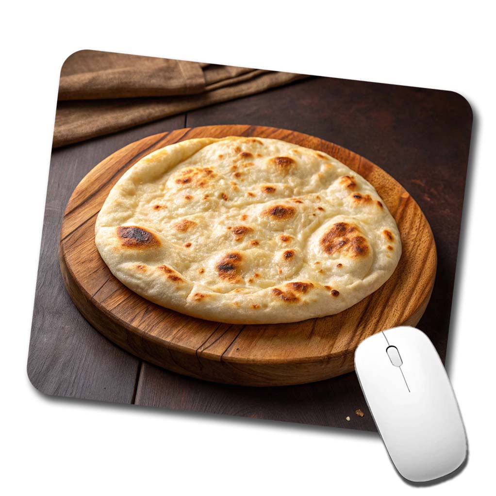 Naan Flatbread Low Profile Mouse Pad Mat