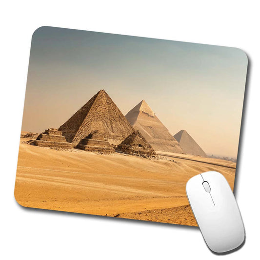 Pyramids Of Giza Travel Egypt History Low Profile Mouse Pad Mat