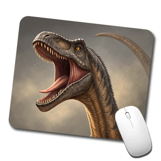 Roaring Diplodocus Dinosaur Low Profile Mouse Pad Mat
