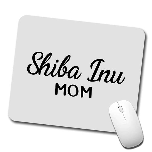Shiba Inu Mom Dog Low Profile Mouse Pad Mat