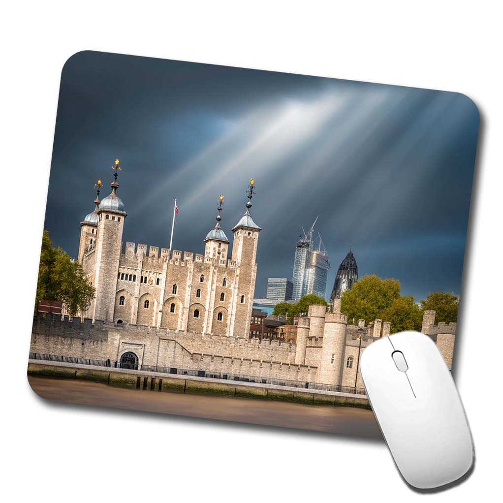 Tower Of London England Low Profile Mouse Pad Mat