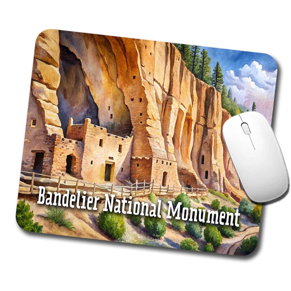 Bandelier National Monument New Mexico Low Profile Mouse Pad Mat