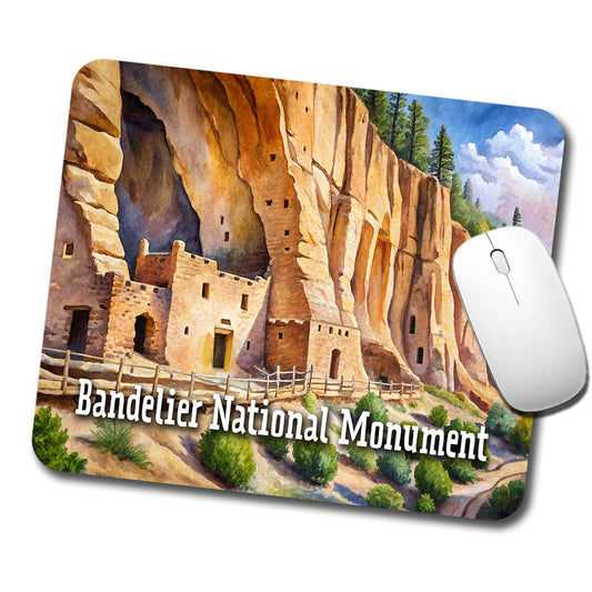 Bandelier National Monument New Mexico Low Profile Mouse Pad Mat