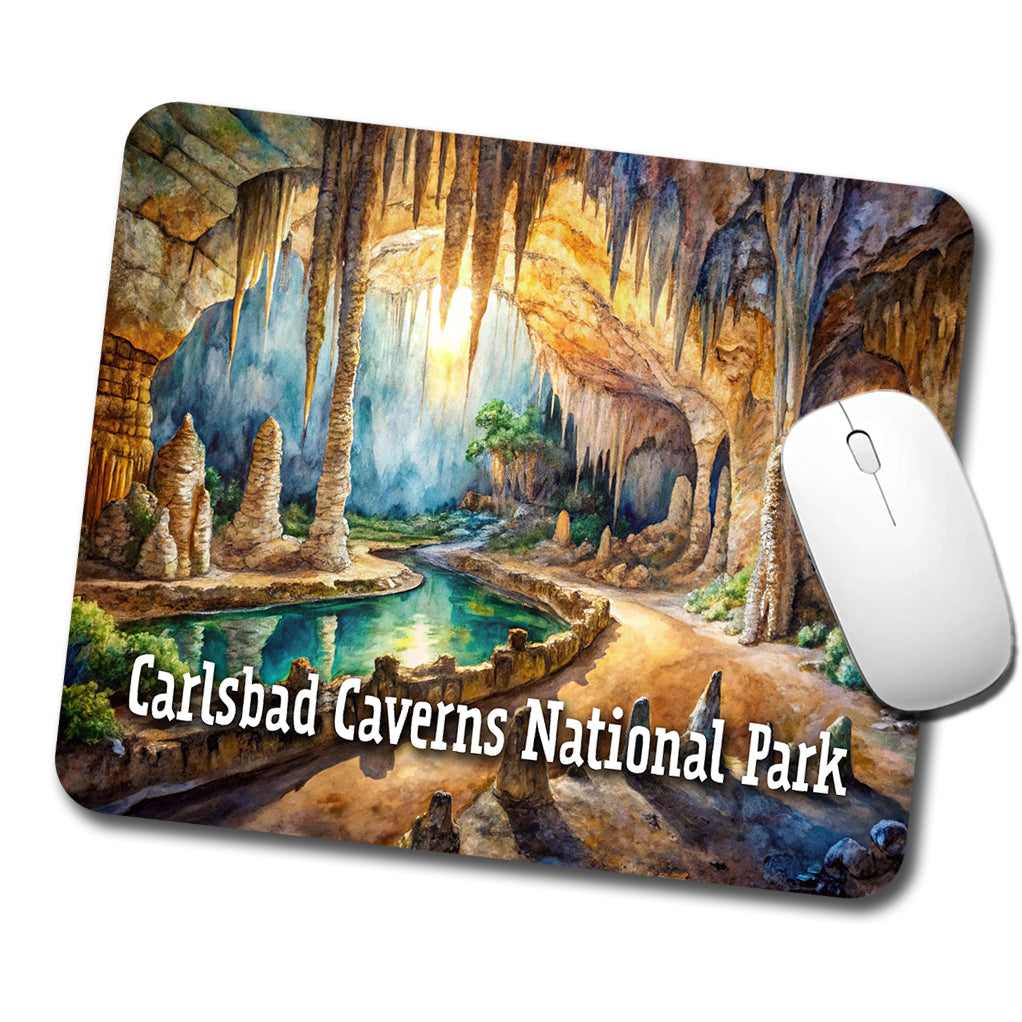 Carlsbad Caverns National Park New Mexico Low Profile Mouse Pad Mat
