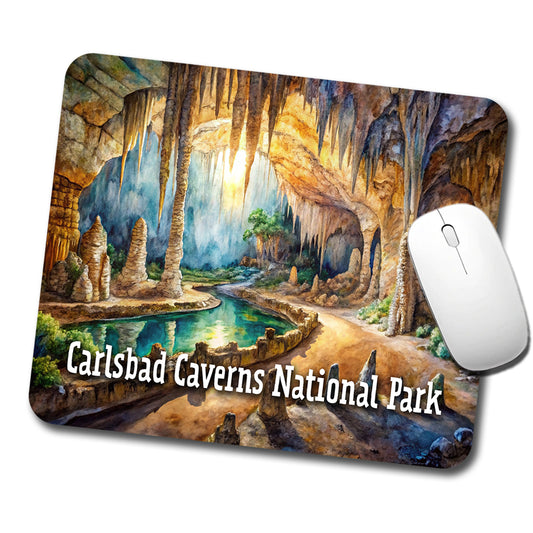 Carlsbad Caverns National Park New Mexico Low Profile Mouse Pad Mat