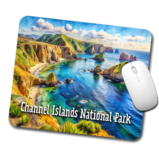 Channel Islands National Park California Low Profile Mouse Pad Mat