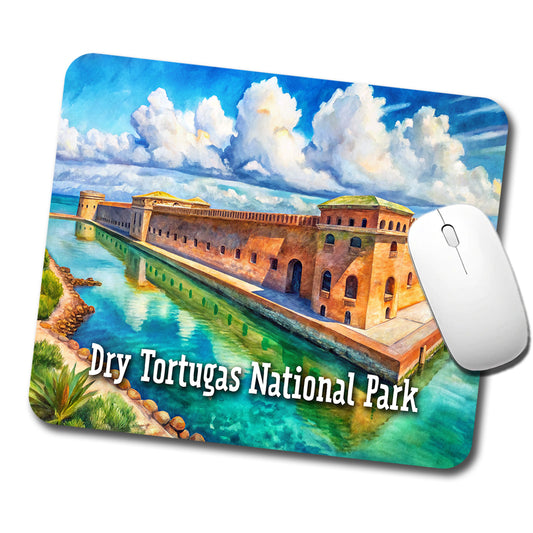 Dry Tortugas National Park Florida Low Profile Mouse Pad Mat