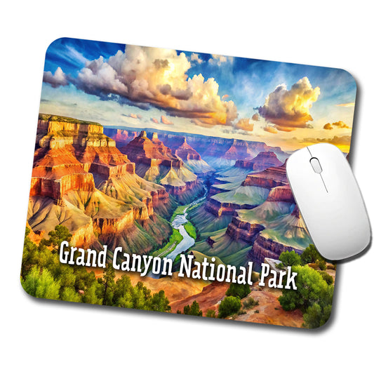 Grand Canyon National Park Arizona Low Profile Mouse Pad Mat
