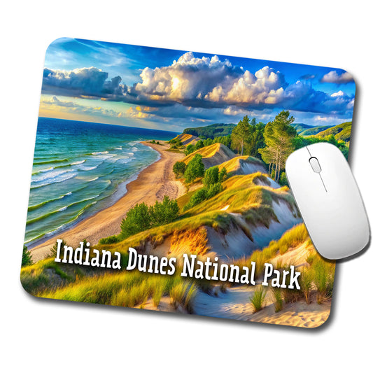 Indiana Dunes National Park Indiana Low Profile Mouse Pad Mat