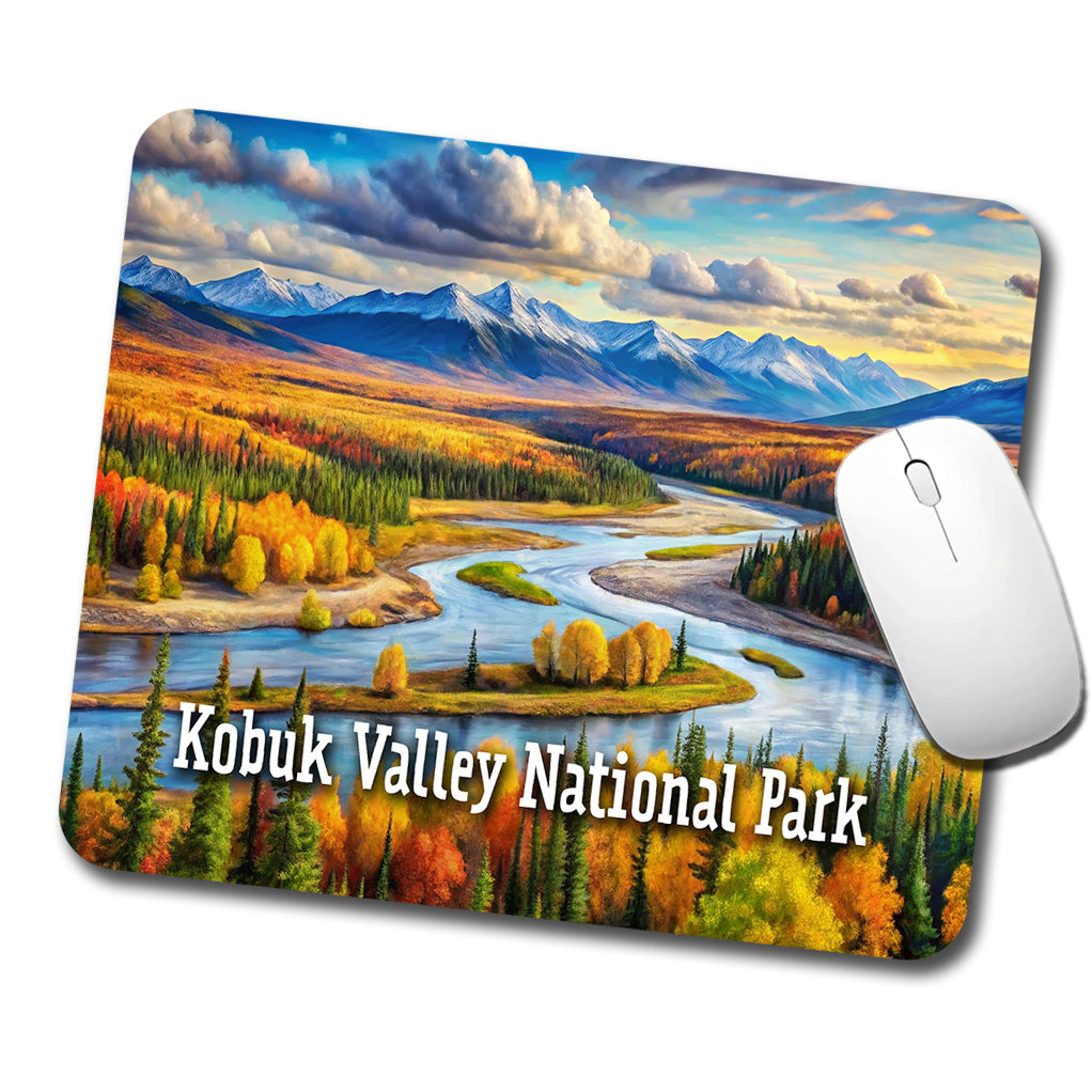 Kobuk Valley National Park Alaska Low Profile Mouse Pad Mat