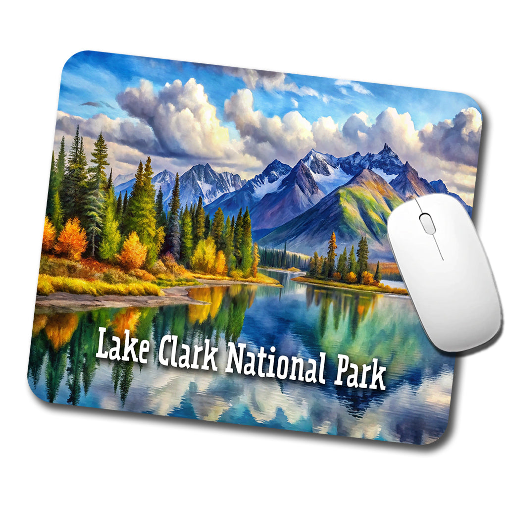 Lake Clark National Park Alaska Low Profile Mouse Pad Mat