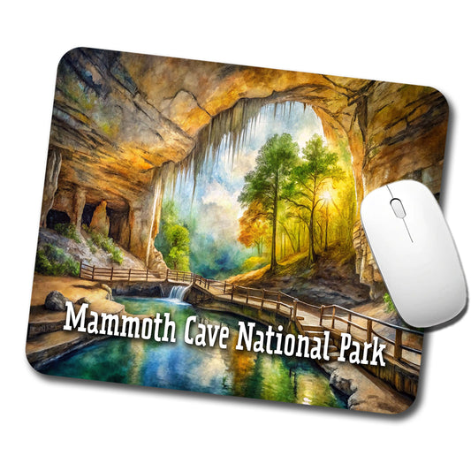 Mammoth Cave National Park Kentucky Low Profile Mouse Pad Mat