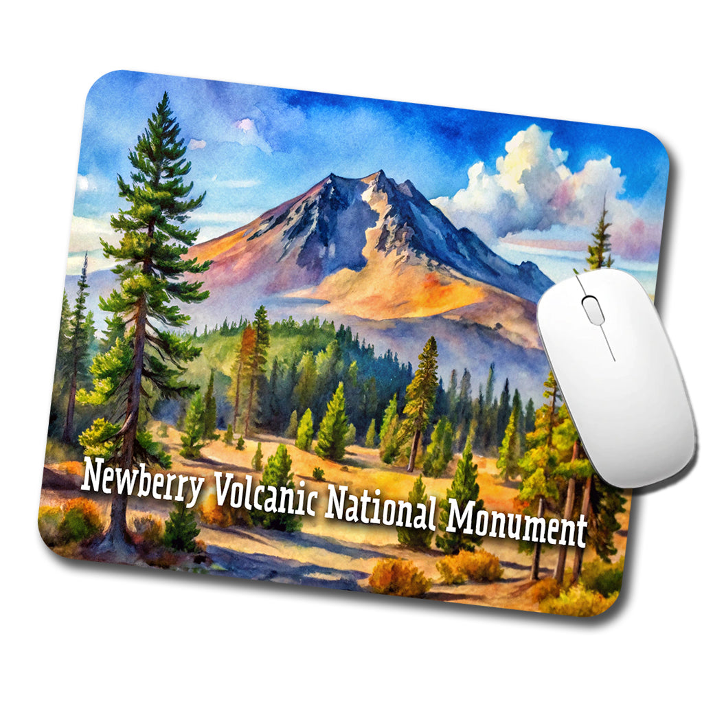Newberry Volcanic National Monument Oregon Low Profile Mouse Pad Mat
