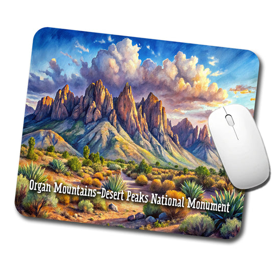 Organ Mountains-Desert Peaks National Monument New Mexico Low Profile Mouse Pad Mat
