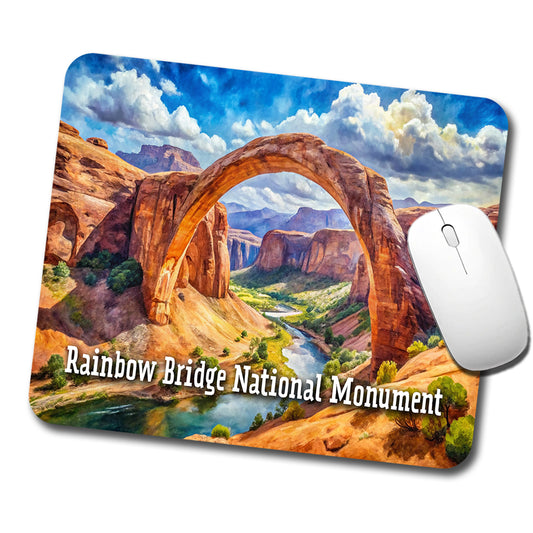 Rainbow Bridge National Monument Utah Low Profile Mouse Pad Mat