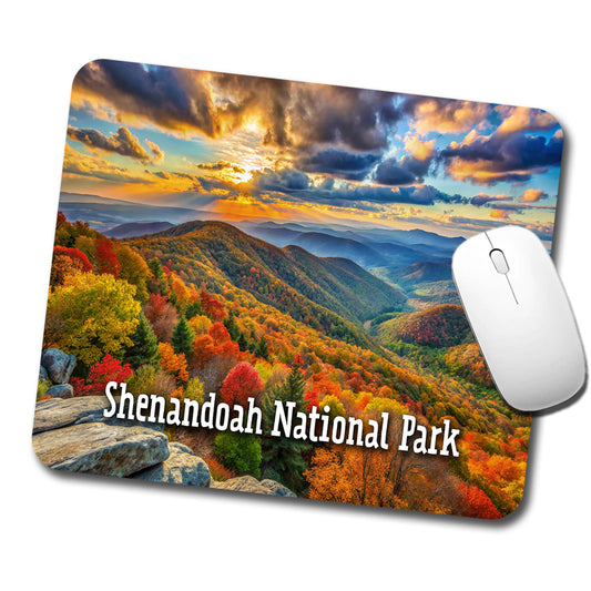 Shenandoah National Park Virginia Low Profile Mouse Pad Mat