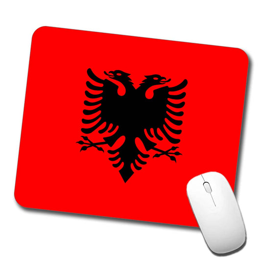 Albania Country Flag Low Profile Mouse Pad Mat