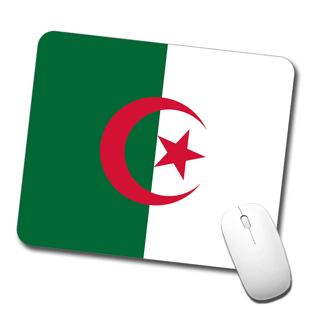 Algeria Country Flag Low Profile Mouse Pad Mat