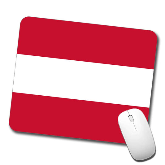 Austria Country Flag Low Profile Mouse Pad Mat
