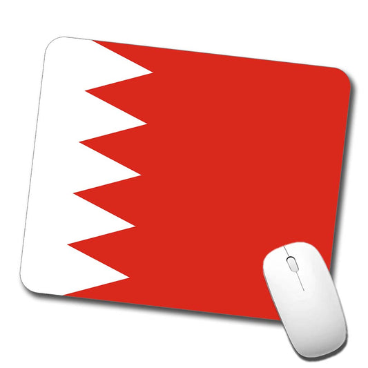 Bahrain Country Flag Low Profile Mouse Pad Mat