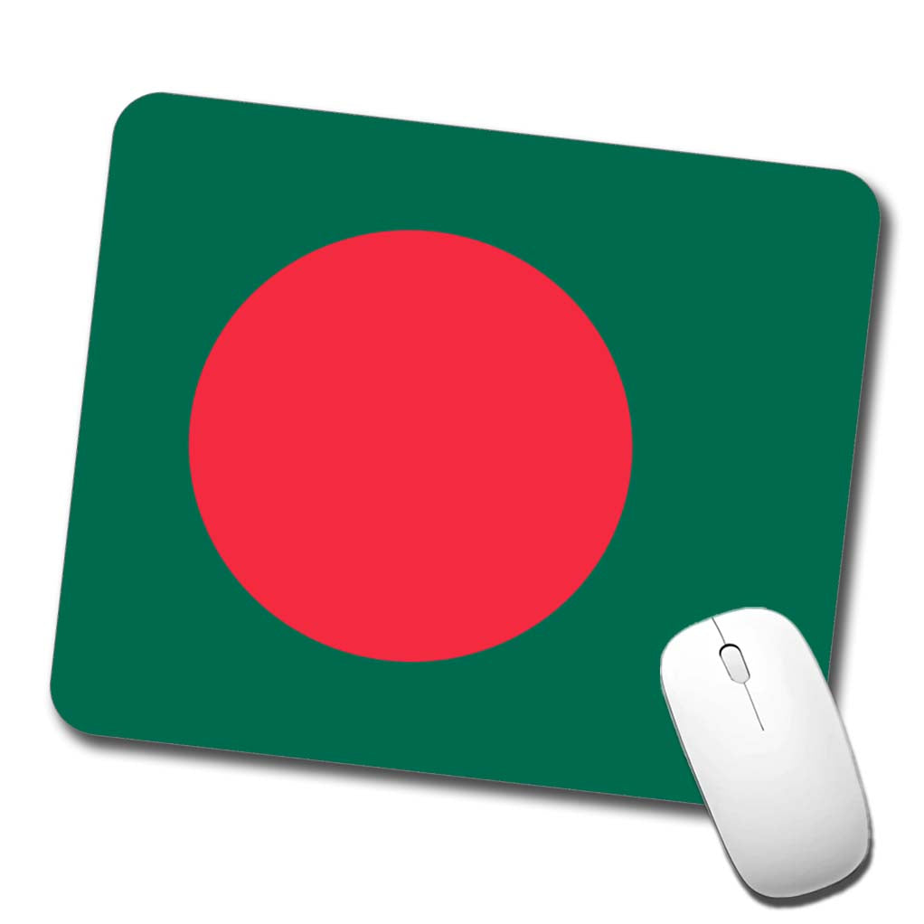 Bangladesh Country Flag Low Profile Mouse Pad Mat